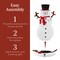 Best Choice Products 5ft Lighted Pop-Up Snowman, Outdoor Christmas Holiday Decoration w/ 200 LED Lights, Hat, Scarf